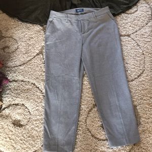 Mid rise ankle trouser